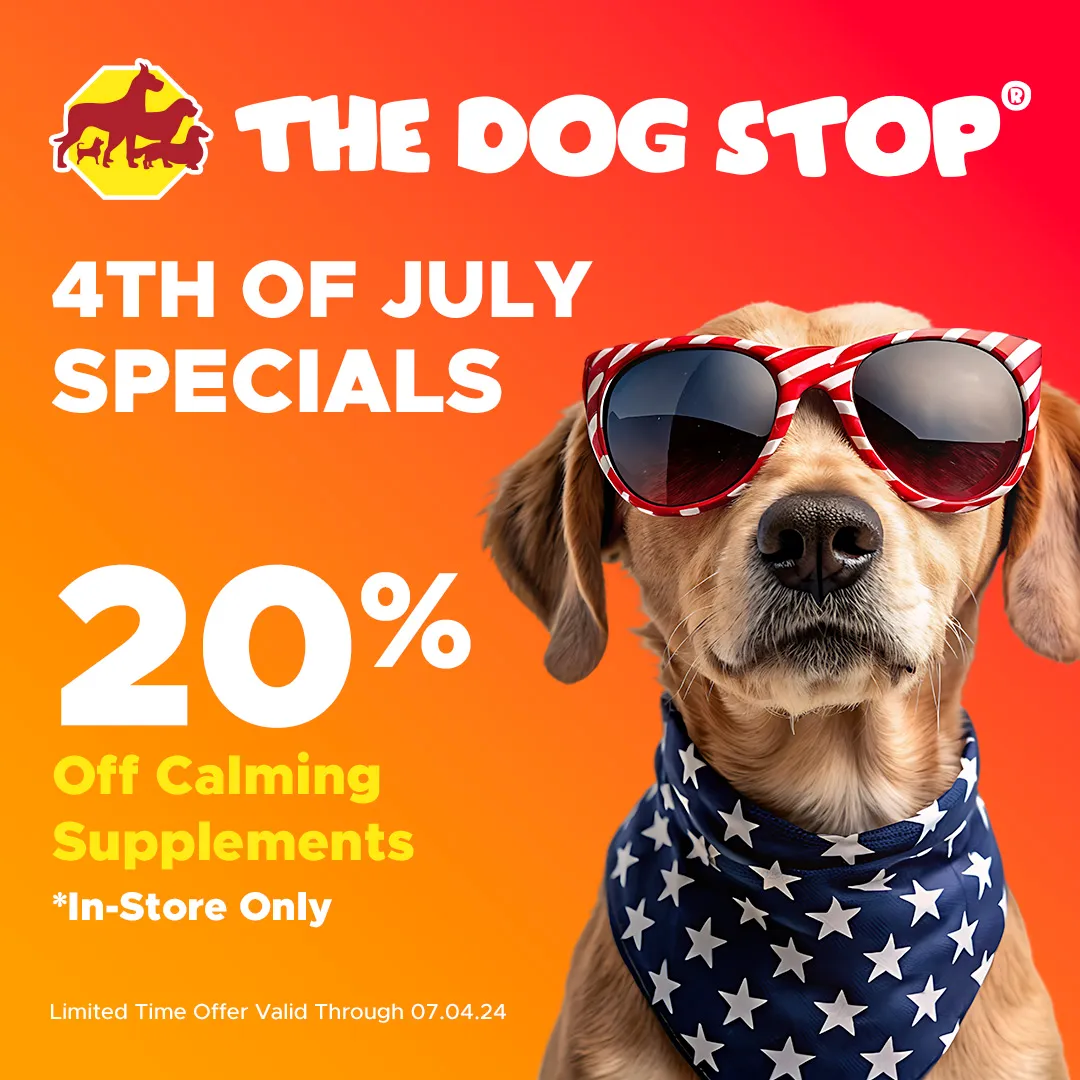 4th of July sale at The Dog Stop Marietta